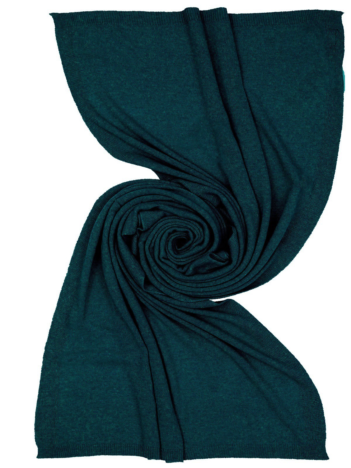 STOLA 10%CASHMERE 33%MERINO S33%VI 24%POLY MADE IN ITALY    - DARK GREEN